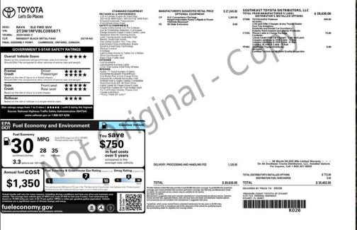 2020 Toyota RAV4 XLE