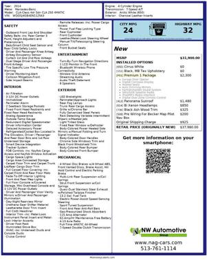 2014 Mercedes-Benz CLA-Class 4MATIC