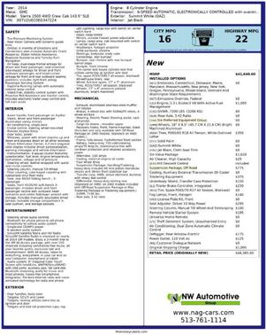 2014 GMC Sierra 1500 SLE