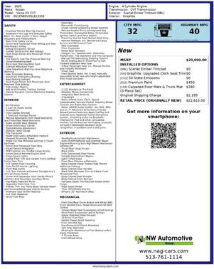 2025 Nissan Versa 1.6 SV