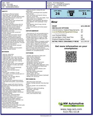 2019 Chevrolet Trax LS