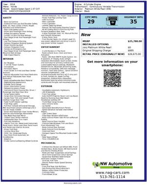 2018 Honda Accord Sport