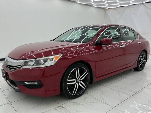 San Marino Red 2017 Honda Accord Sport