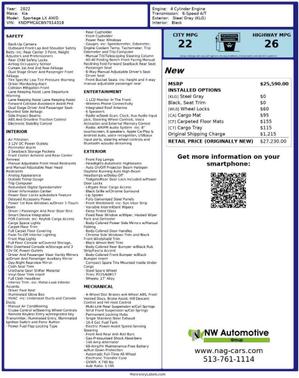 2022 Kia Sportage LX