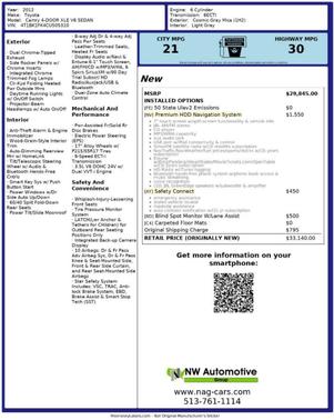 2012 Toyota Camry XLE