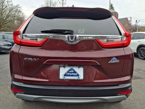 Red 2018 Honda CR-V EX
