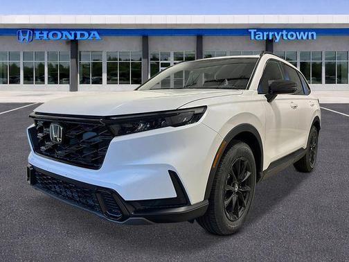 Platinum White Pearl 2026 Honda CR-V Hybrid Sport AWD