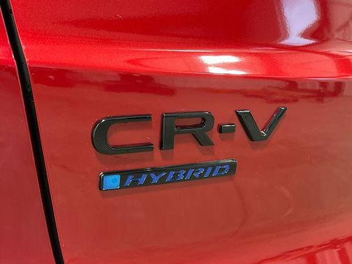 Radiant Red Metallic 2026 Honda CR-V Hybrid Sport-L AWD