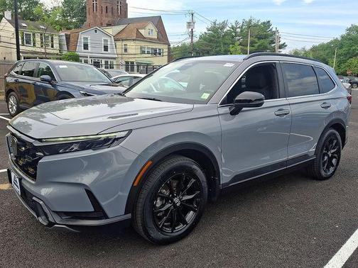 Gray 2024 Honda CR-V Hybrid Sport AWD