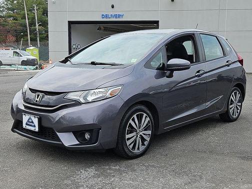 Modern Steel Metallic 2015 Honda Fit EX