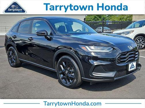 Crystal Black Pearl 2024 Honda HR-V AWD Sport