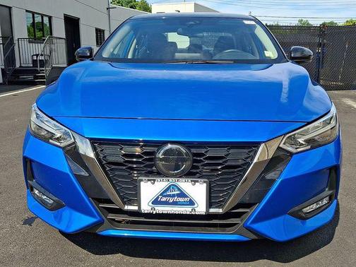 Electric Blue Metallic/Super Black 2023 Nissan Sentra SR