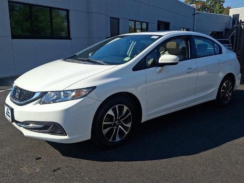 Taffeta White 2014 Honda Civic EX