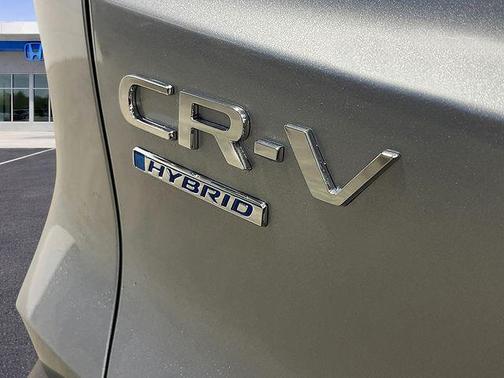 Solar Silver Metallic 2025 Honda CR-V Hybrid Sport AWD