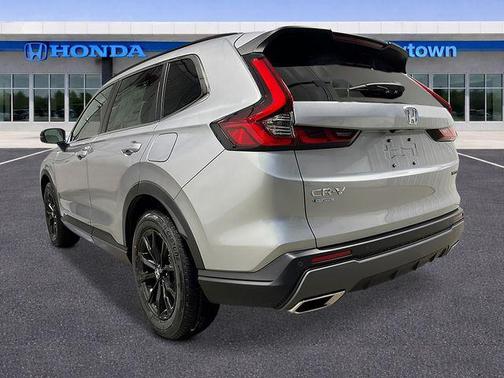 Solar Silver Metallic 2025 Honda CR-V Hybrid Sport AWD