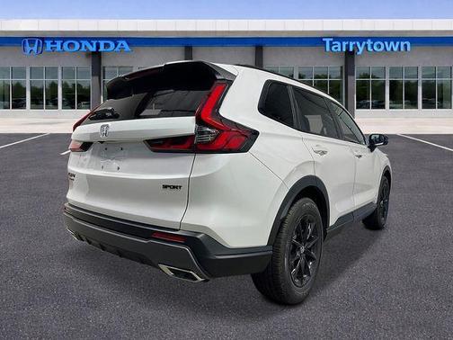 Platinum White Pearl 2026 Honda CR-V Hybrid Sport AWD