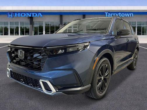 Canyon River Blue Metallic 2026 Honda CR-V Hybrid Sport Touring AWD