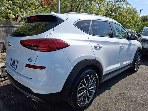 Cream White 2020 Hyundai TUCSON SEL