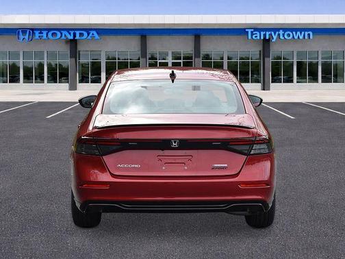 Radiant Red Metallic 2026 Honda Accord Hybrid Sport-L