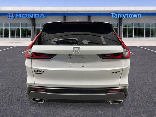 Platinum White Pearl 2026 Honda CR-V Hybrid Sport AWD