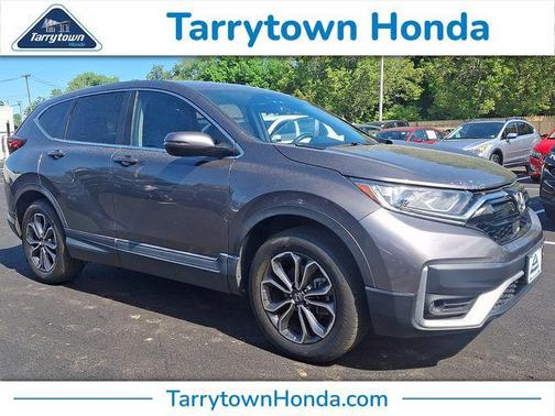 Gray 2021 Honda CR-V AWD EX