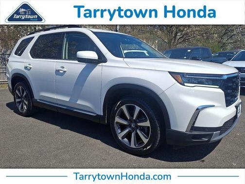 Platinum White Pearl 2025 Honda Pilot Elite