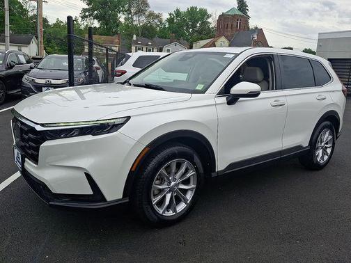 Platinum White Pearl 2023 Honda CR-V EX-L