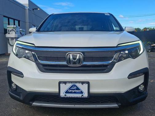 White Diamond Pearl 2019 Honda Pilot EX-L