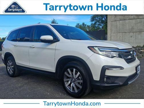 White Diamond Pearl 2019 Honda Pilot EX-L