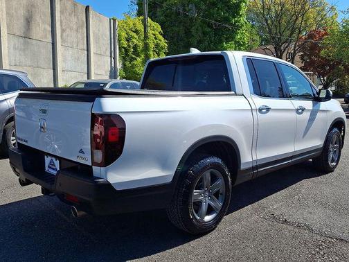 Platinum White Pearl 2023 Honda Ridgeline RTL-E