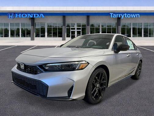 Solar Silver Metallic 2026 Honda Civic Sport