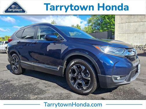 Obsidian Blue Pearl 2017 Honda CR-V Touring