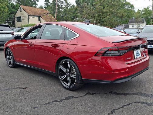 Radiant Red Metallic 2023 Honda Accord Hybrid Sport