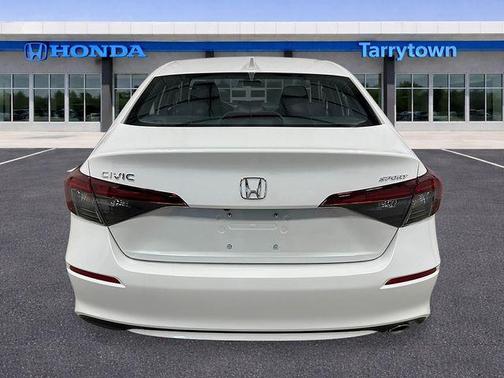 Platinum White Pearl 2026 Honda Civic Sport