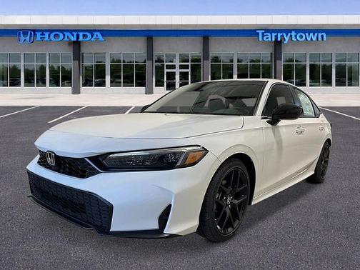 Platinum White Pearl 2026 Honda Civic Sport