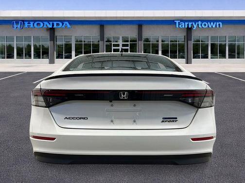 Platinum White Pearl 2026 Honda Accord Hybrid Sport