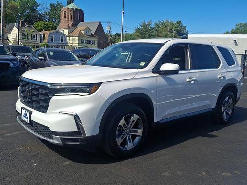 Platinum White Pearl 2025 Honda Pilot EX-L