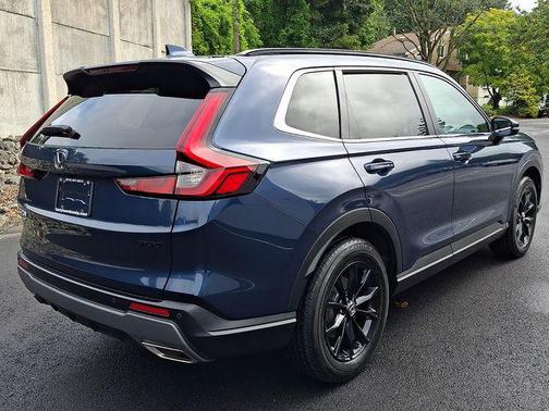 Blue 2024 Honda CR-V Hybrid Sport AWD