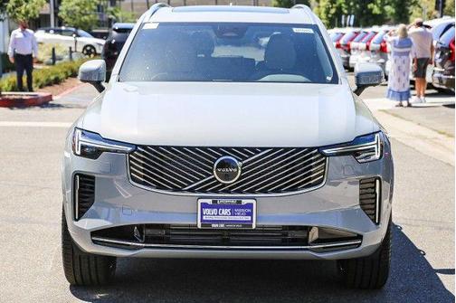 Vapour Grey Metallic 2026 Volvo XC90 Plug-In Hybrid Plus, T8 AWD, Electric/Gasoline, Bright, 7 Seats