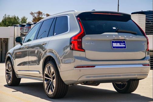 Vapour Grey Metallic 2026 Volvo XC90 Plug-In Hybrid Plus, T8 AWD, Electric/Gasoline, Bright, 6 Seats