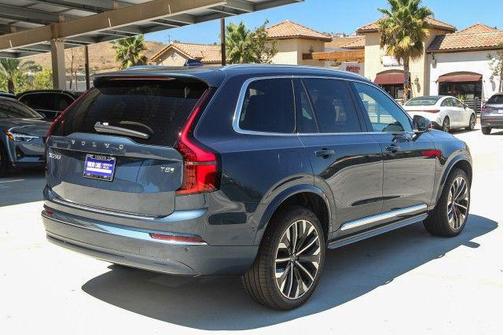 Denim Blue Metallic 2026 Volvo XC90 Plug-In Hybrid Plus, T8 AWD, Electric/Gasoline, Bright, 7 Seats
