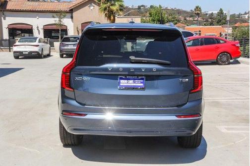 Denim Blue Metallic 2026 Volvo XC90 Plug-In Hybrid Plus, T8 AWD, Electric/Gasoline, Bright, 7 Seats