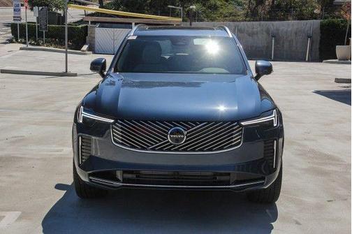 Denim Blue Metallic 2026 Volvo XC90 Plug-In Hybrid Plus, T8 AWD, Electric/Gasoline, Bright, 7 Seats