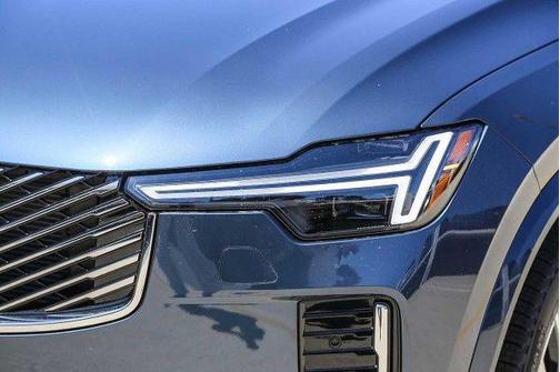 Denim Blue Metallic 2026 Volvo XC90 Plug-In Hybrid Ultra, T8 AWD, Electric/Gasoline, Bright, 7 Seats