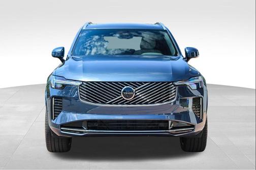 Denim Blue Metallic 2026 Volvo XC90 Plus, B6 AWD Gas (mild hybrid), Gasoline, Bright, 7 Seats