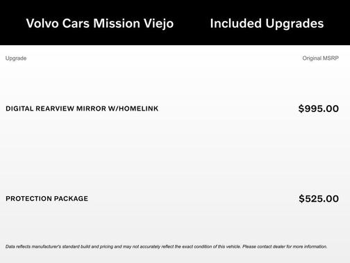 Crystal White Pearl 2026 Volvo XC90 Ultra, B6 AWD Gas (mild hybrid), Gasoline, Bright, 7 Seats