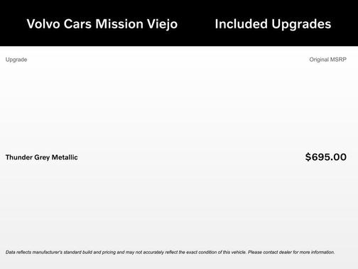 Silver Dawn Metallic 2023 Volvo XC40 Recharge Pure Electric Twin Ultimate
