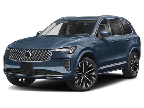 Denim Blue Metallic 2026 Volvo XC90 Plug-In Hybrid Ultra, T8 AWD, Electric/Gasoline, Bright, 7 Seats