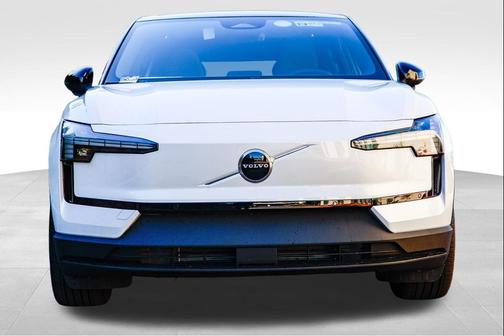 Crystal White Metallic 2025 Volvo EX30 Plus Twin Motor Performance, Fully electric