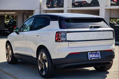 Crystal White Metallic 2026 Volvo EX30 Plus Twin Motor Performance, Fully electric